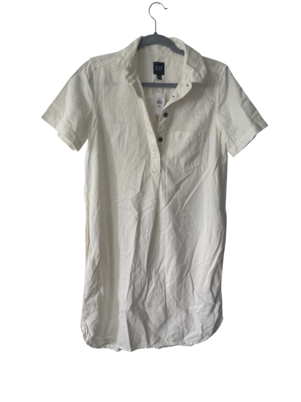 NWT Gap Denim Popover Dress